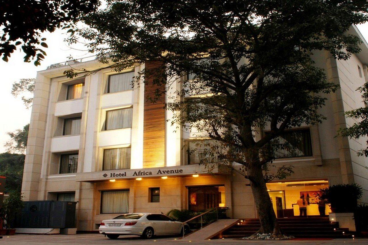 Africa Avenue Gk - 1 Hotel Nova Deli Exterior foto